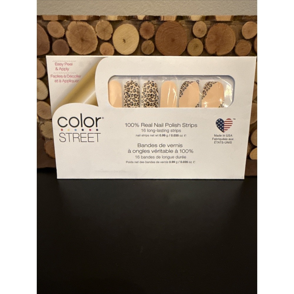 Color Street Nail Strips Trend Spotted Retired Animal Print Retired